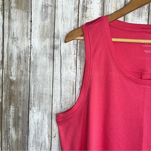 NWT J. Jill Pima Back Pleat Tank - Picture 2 of 5